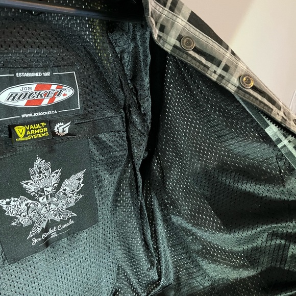 Joe Rocket Mission Motorcycle Armoured Shirt (Medium) (worn twice last season) - Picture 5 of 8